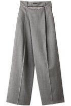 【プランク プロジェクト/PRANK PROJECT】のムーンスリットアシメタックパンツ / Moon Slit Asymmetry Tack Pants L.GRY(ライトグレー)|ID: prp329100004605993 ipo3291000000035728164