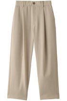 【スリー ドッツ/three dots】のダブルクロス コクーンパンツ ベージュ|ID: prp329100004605995 ipo3291000000035056484