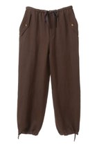 【マルティニーク/martinique】の【l heritage martinique】ドビーサテンパラシュートパンツ ダークブラウン|ID: prp329100004605996 ipo3291000000032829455