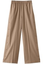 【ランバン オン ブルー/LANVIN en Bleu】のサイドボタンウエストゴムパンツ ベージュ|ID: prp329100004605999 ipo3291000000032829589