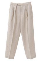 【マルティニーク/martinique】の【l heritage martinique】コットンリネンへリンボンテーパードパンツ ナチュラル|ID: prp329100004606008 ipo3291000000032829803