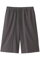 【ミズイロ インド/mizuiro ind】のcenter press short PT パンツ チャコールグレー|ID: prp329100004606020 ipo3291000000032830068
