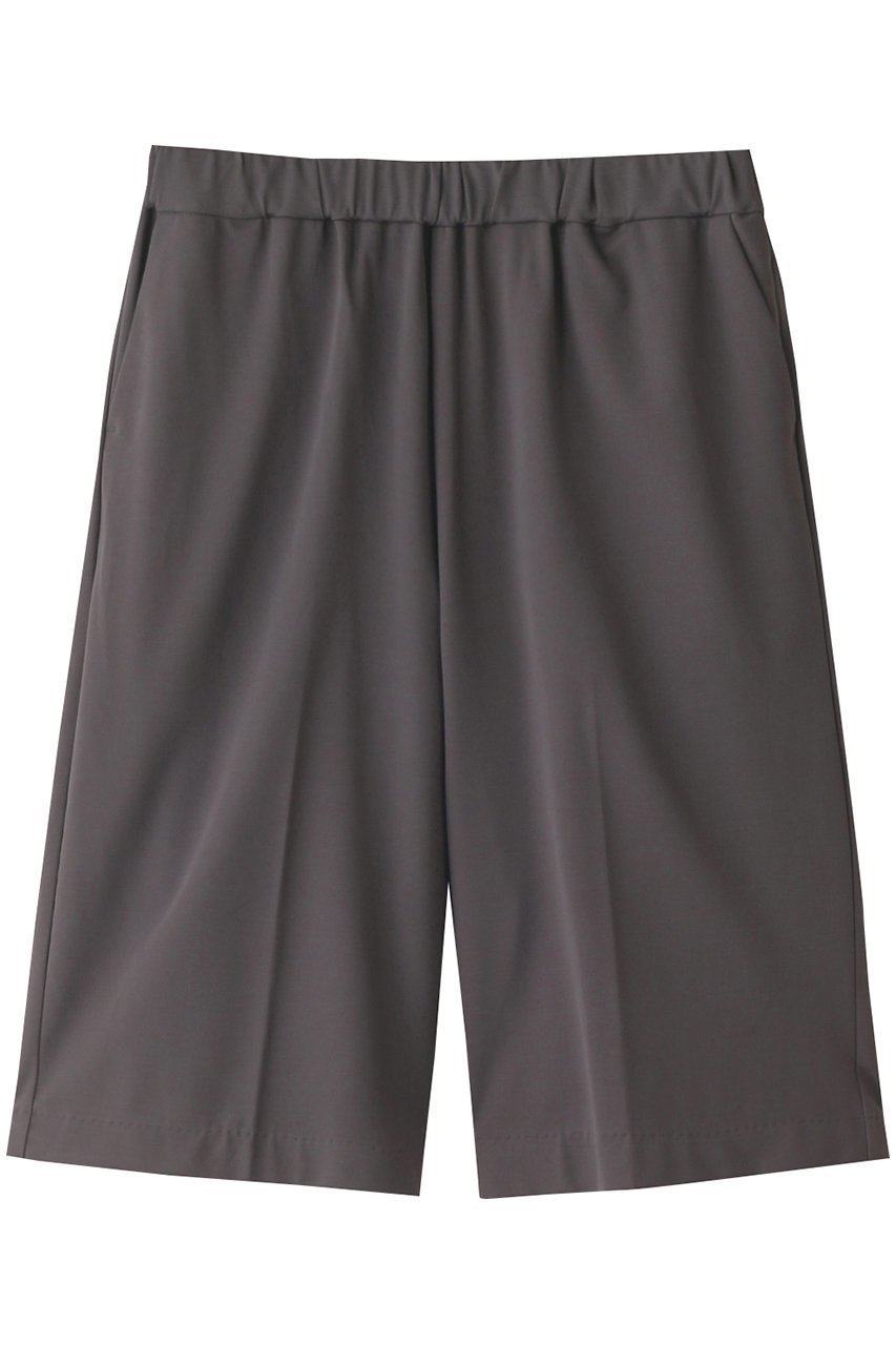 【ミズイロ インド/mizuiro ind】のcenter press short PT パンツ インテリア・キッズ・メンズ・レディースファッション・服の通販 founy(ファニー) 　ファッション　Fashion　レディースファッション　Fashion for Women　パンツ　Pants & Trousers　ショート　Short, Short Length　シンプル　Simple, Minimal　センター　Center, Center Line　エレガント 上品　Elegant　チャコールグレー|ID: prp329100004606020 ipo3291000000032830068
