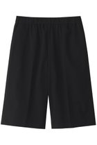 【ミズイロ インド/mizuiro ind】のcenter press short PT パンツ ブラック|ID: prp329100004606020 ipo3291000000032830069