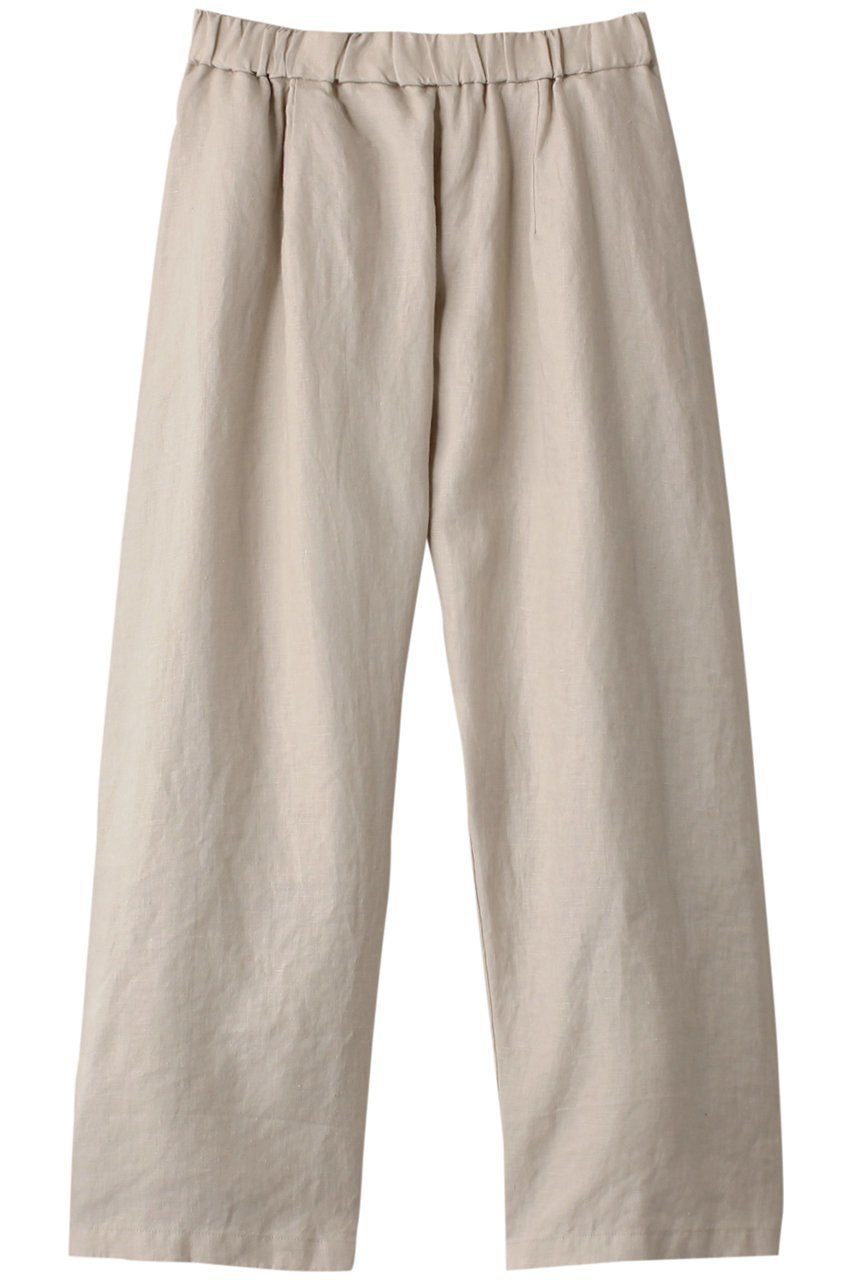 【ミズイロ インド/mizuiro ind】のlinen wide PT パンツ インテリア・キッズ・メンズ・レディースファッション・服の通販 founy(ファニー) 　ファッション　Fashion　レディースファッション　Fashion for Women　パンツ　Pants & Trousers　シンプル　Simple, Minimal　リネン　Linen, Linen Fabric　リラックス　Relax, Relaxed Fit　ワイド　Wide, Wide Fit　beige|ID: prp329100004606023 ipo3291000000032830216