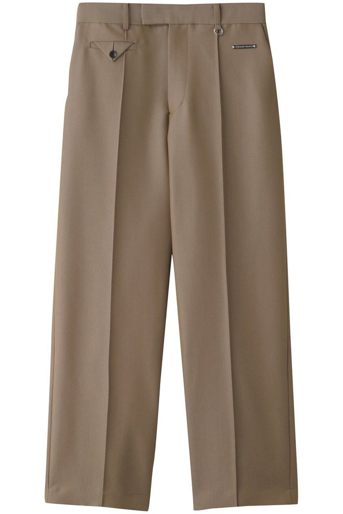 【プランク プロジェクト/PRANK PROJECT】のグランピアンズウールノータックパンツ インテリア・キッズ・メンズ・レディースファッション・服の通販 founy(ファニー) https://founy.com/ ファッション Fashion レディースファッション Fashion for Women パンツ Pants & Trousers ストレート Straight, Straight Cut センター Center, Center Line ロング Long, Long-Length ワイド Wide, Wide Fit |ID: prp329100004606031 ipo3291000000034423578