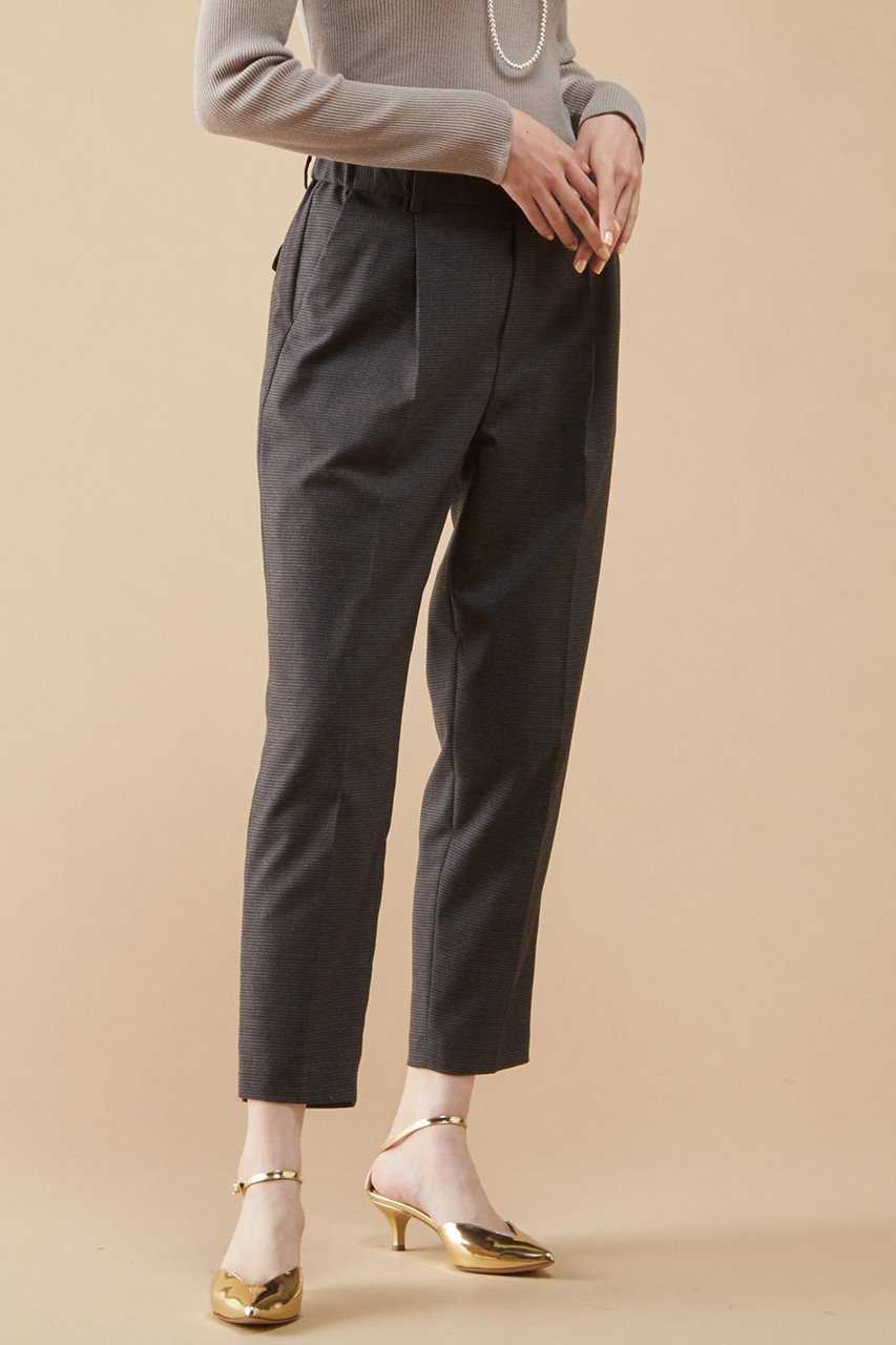 【マルティニーク/martinique】のT/Rストレッチバックゴムパンツ 人気、トレンドファッション・服の通販 founy(ファニー) 　ファッション　Fashion　レディースファッション　Fashion for Women　パンツ　Pants & Trousers　バッグ　Bags　シンプル　Simple, Minimal　ストレッチ　Stretch, Stretchy Fabric　センター　Center, Center Line　エレガント 上品　Elegant　other-6|ID: prp329100004606036 ipo3291000000032830646