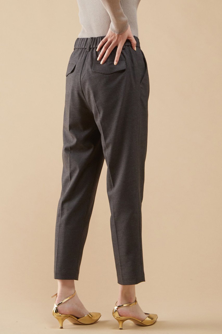 【マルティニーク/martinique】のT/Rストレッチバックゴムパンツ 人気、トレンドファッション・服の通販 founy(ファニー) 　ファッション　Fashion　レディースファッション　Fashion for Women　パンツ　Pants & Trousers　バッグ　Bags　シンプル　Simple, Minimal　ストレッチ　Stretch, Stretchy Fabric　センター　Center, Center Line　エレガント 上品　Elegant　other-8|ID: prp329100004606036 ipo3291000000032830648