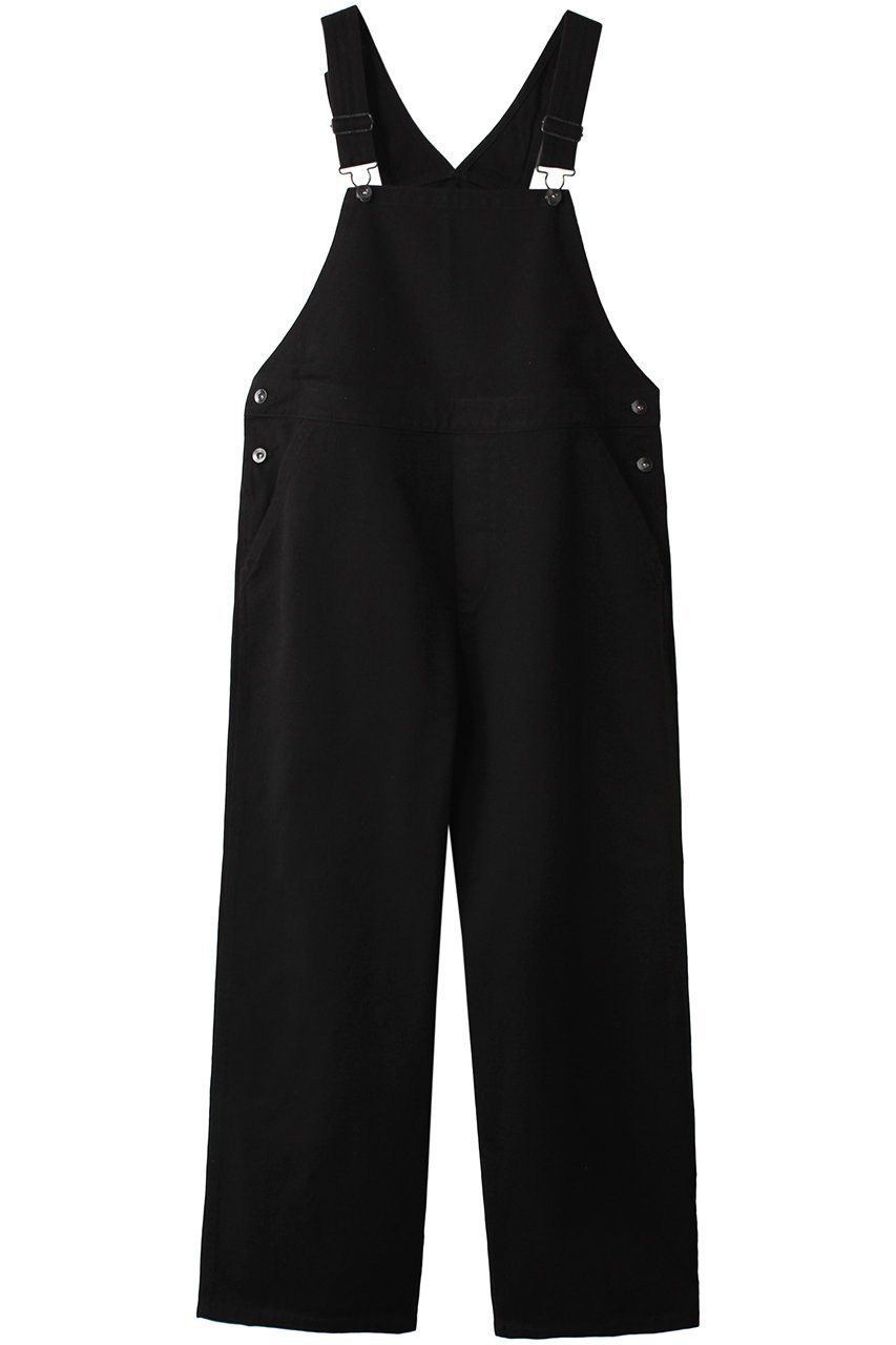 【ミズイロ インド/mizuiro ind】のオーバーオール インテリア・キッズ・メンズ・レディースファッション・服の通販 founy(ファニー) 　ファッション　Fashion　レディースファッション　Fashion for Women　パンツ　Pants & Trousers　シンプル　Simple, Minimal　ベーシック　Basic, Essential　ワイド　Wide, Wide Fit　ブラック|ID: prp329100004606038 ipo3291000000032830658