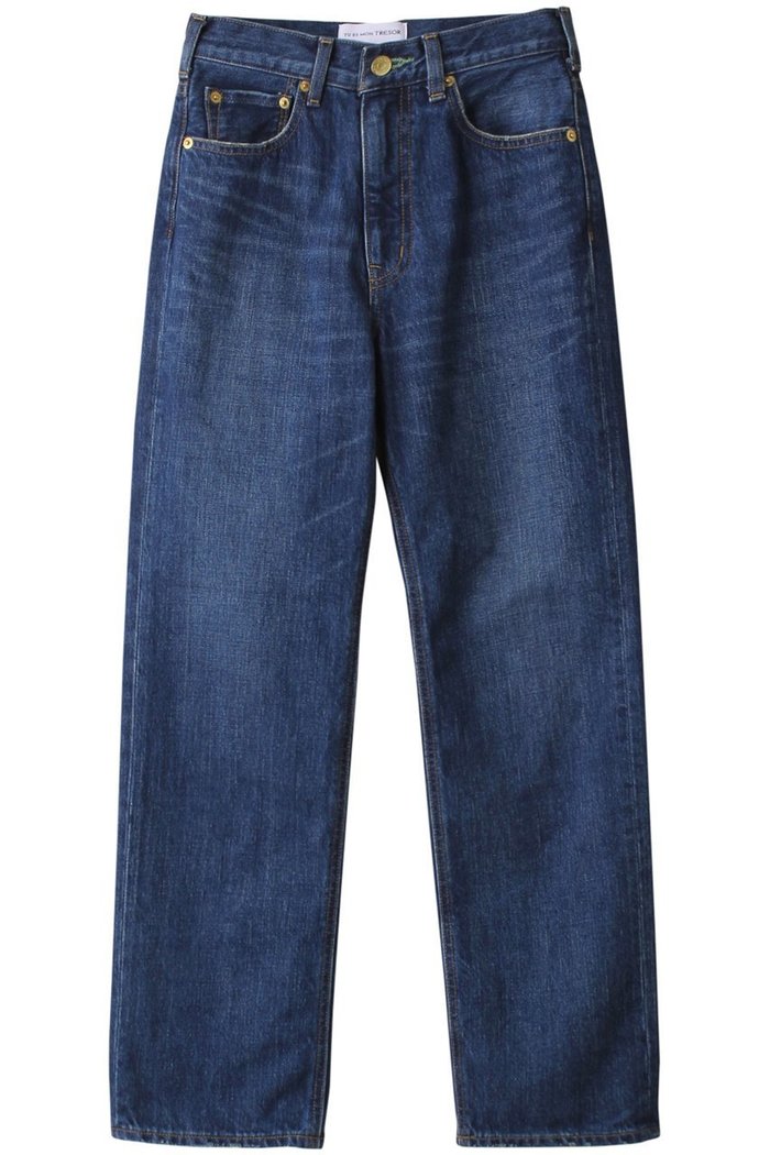 【トゥ エ モン トレゾア/Tu es mon Tresor】のThe Emerald Jean デニムパンツ インテリア・キッズ・メンズ・レディースファッション・服の通販 founy(ファニー) https://founy.com/ ファッション Fashion レディースファッション Fashion for Women パンツ Pants & Trousers デニムパンツ・ジーンズ・美脚デニム Denim Jeans & Pants ジーンズ Jeans, Denim Pants ストレート Straight, Straight Cut デニム Denim, Jeans Material ハイライズ High Rise, High Waist ベーシック Basic, Essential モダン Modern, Contemporary ロング Long, Long-Length 定番 Standard, Basic Item |ID: prp329100004606041 ipo3291000000032830776