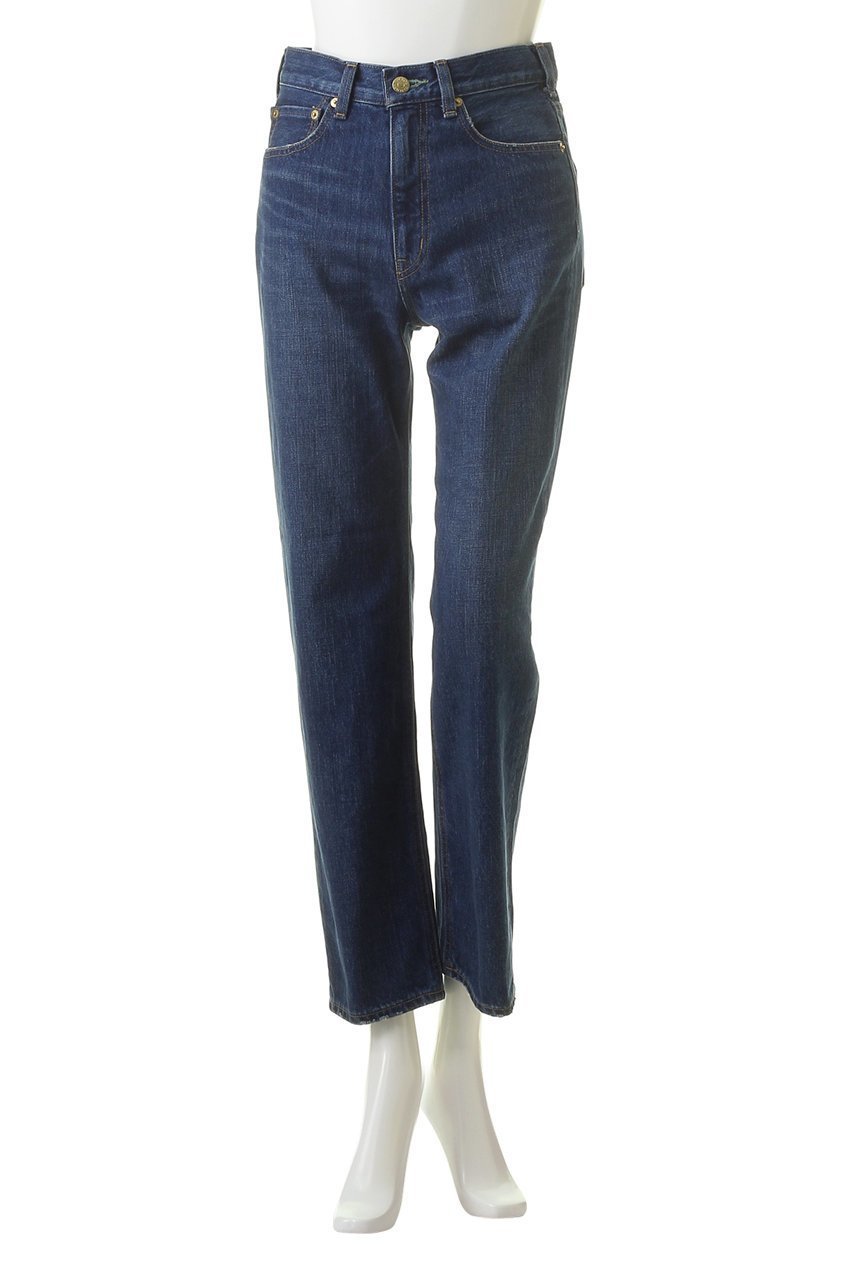 【トゥ エ モン トレゾア/Tu es mon Tresor】のThe Emerald Jean デニムパンツ 人気、トレンドファッション・服の通販 founy(ファニー) 　ファッション　Fashion　レディースファッション　Fashion for Women　パンツ　Pants & Trousers　デニムパンツ・ジーンズ・美脚デニム　Denim Jeans & Pants　ジーンズ　Jeans, Denim Pants　ストレート　Straight, Straight Cut　デニム　Denim, Jeans Material　ハイライズ　High Rise, High Waist　ベーシック　Basic, Essential　モダン　Modern, Contemporary　ロング　Long, Long-Length　定番　Standard, Basic Item　other-2|ID: prp329100004606041 ipo3291000000032830778