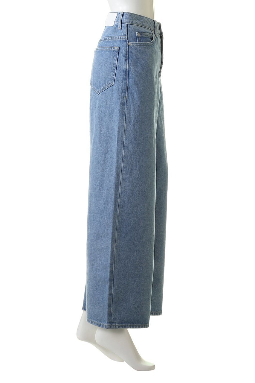 【ミディウミソリッド/MIDIUMISOLID】のhi-waist wide denim デニム 人気、トレンドファッション・服の通販 founy(ファニー) 　ファッション　Fashion　レディースファッション　Fashion for Women　パンツ　Pants & Trousers　デニムパンツ・ジーンズ・美脚デニム　Denim Jeans & Pants　デニム　Denim, Jeans Material　夏　Summer　春　Spring　S/S・春夏　SS, Spring/Summer, Warm Season　other-3|ID: prp329100004606043 ipo3291000000034970648