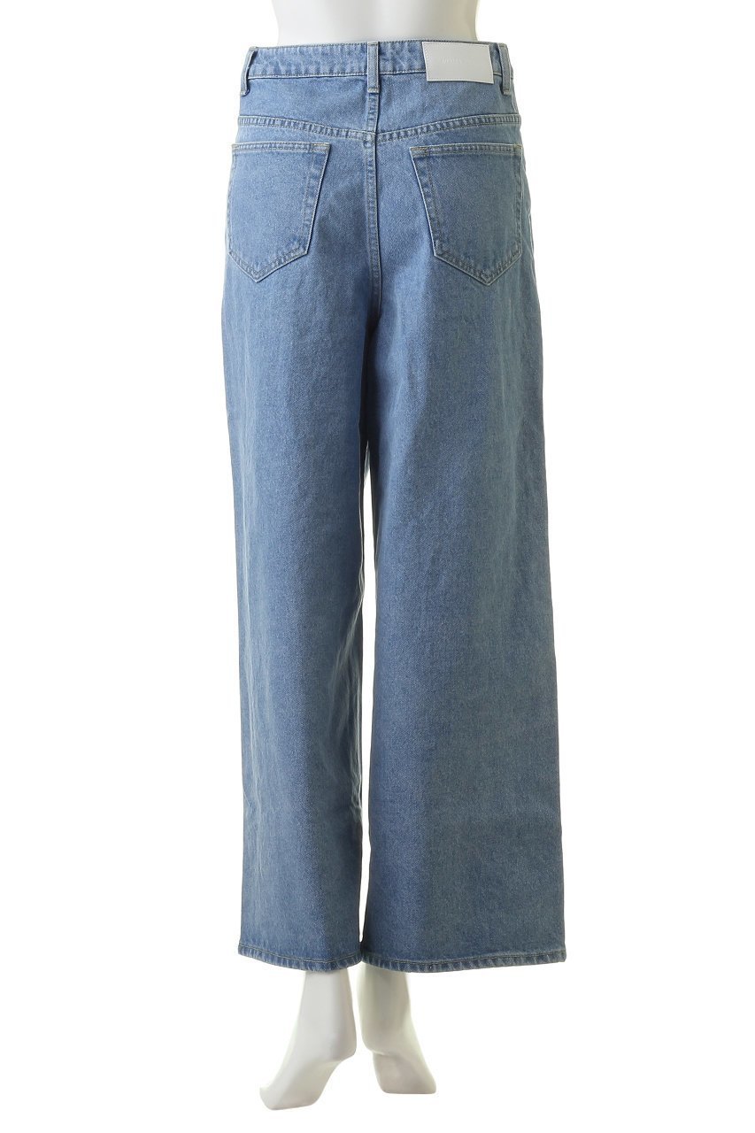 【ミディウミソリッド/MIDIUMISOLID】のhi-waist wide denim デニム 人気、トレンドファッション・服の通販 founy(ファニー) 　ファッション　Fashion　レディースファッション　Fashion for Women　パンツ　Pants & Trousers　デニムパンツ・ジーンズ・美脚デニム　Denim Jeans & Pants　デニム　Denim, Jeans Material　夏　Summer　春　Spring　S/S・春夏　SS, Spring/Summer, Warm Season　other-4|ID: prp329100004606043 ipo3291000000034970649