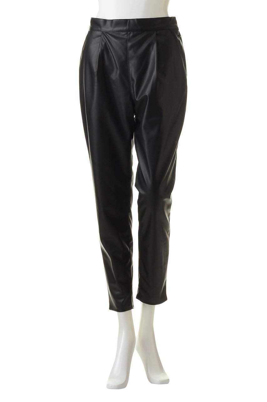 【エリオポール/heliopole】のフェイクレザーテーパードパンツ 人気、トレンドファッション・服の通販 founy(ファニー) 　ファッション　Fashion　レディースファッション　Fashion for Women　パンツ　Pants & Trousers　コーティング　Coating, Coated Finish　ストレッチ　Stretch, Stretchy Fabric　フェイクレザー　Faux Leather, PU Leather　other-2|ID: prp329100004606045 ipo3291000000032830930