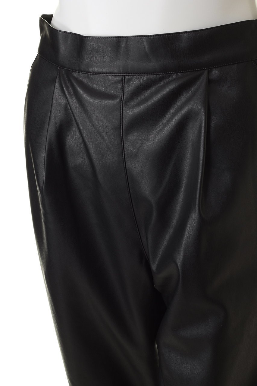【エリオポール/heliopole】のフェイクレザーテーパードパンツ 人気、トレンドファッション・服の通販 founy(ファニー) 　ファッション　Fashion　レディースファッション　Fashion for Women　パンツ　Pants & Trousers　コーティング　Coating, Coated Finish　ストレッチ　Stretch, Stretchy Fabric　フェイクレザー　Faux Leather, PU Leather　other-5|ID: prp329100004606045 ipo3291000000032830933
