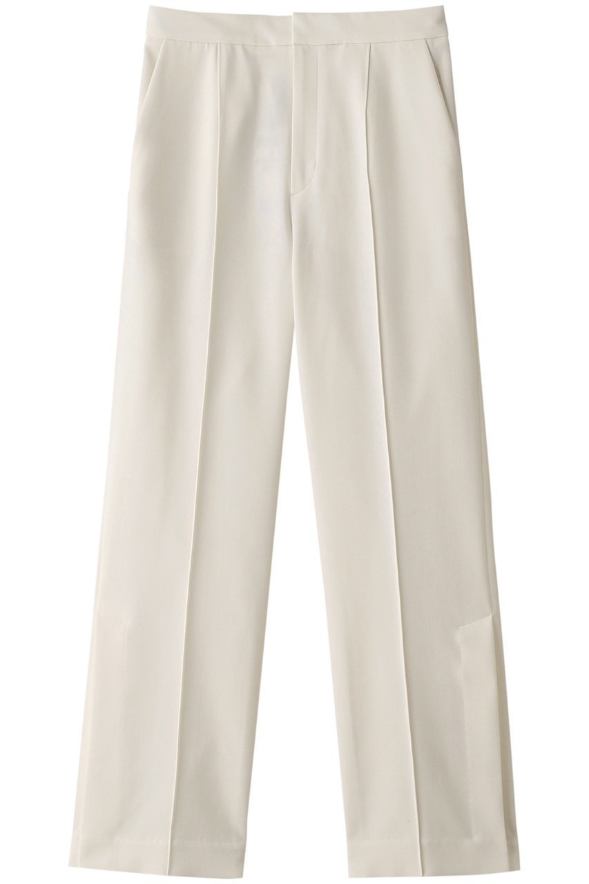 【ベイジ,/BEIGE,】のYUCCA(ヤカ)/ストレートパンツ インテリア・キッズ・メンズ・レディースファッション・服の通販 founy(ファニー) 　ファッション　Fashion　レディースファッション　Fashion for Women　パンツ　Pants & Trousers　ストレート　Straight, Straight Cut　スリット　Slit, Slit Detail　エレガント 上品　Elegant　エクリュ|ID: prp329100004606048 ipo3291000000032830968