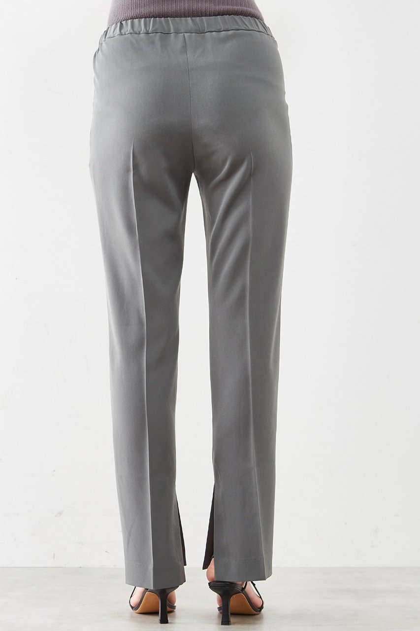 【マルティニーク/martinique】のストレッチツイルペンシルパンツ 人気、トレンドファッション・服の通販 founy(ファニー) 　ファッション　Fashion　レディースファッション　Fashion for Women　パンツ　Pants & Trousers　ギャザー　Gathered, Ruffled　ストレッチ　Stretch, Stretchy Fabric　スリット　Slit, Slit Detail　センター　Center, Center Line　フレア　Flare, Flared　フロント　Front, Front Design　other-3|ID: prp329100004606054 ipo3291000000032831234