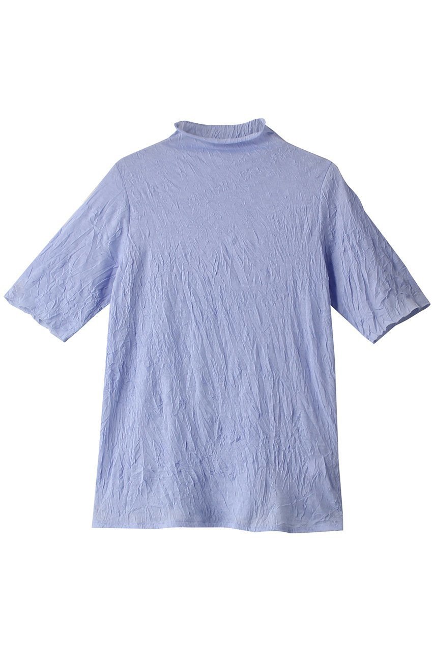 【ミディウミソリッド/MIDIUMISOLID】のsheer h/neck half slv inner インナー インテリア・キッズ・メンズ・レディースファッション・服の通販 founy(ファニー) 　ファッション　Fashion　レディースファッション　Fashion for Women　トップス・カットソー　Cut & Sew Tops　シャツ・ブラウス・オフィスカジュアル　Elegant Blouses & Button-Ups　ロングTシャツ・Tシャツ　Longline T-Shirts & Tees　カットソー・ベーシックTシャツ　Cut-and-Sewn Tops / Stretch Tees & Basics　インナー　Innerwear　シアー　Sheer, See-Through　ショート　Short, Short Length　シンプル　Simple, Minimal　スリーブ　Sleeve, Long Sleeve / Short Sleeve　ハイネック　High Neck, Mock Neck　ベーシック　Basic, Essential　今季　This Season, Current Season　半袖　Short Sleeve, Half Sleeve　l.blue|ID: prp329100004606064 ipo3291000000032835308