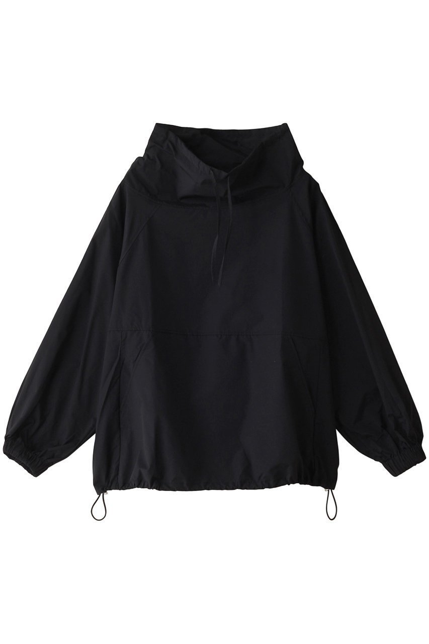 【ミディウミソリッド/MIDIUMISOLID】のc/ny 2way anorak アノラック インテリア・キッズ・メンズ・レディースファッション・服の通販 founy(ファニー) 　ファッション　Fashion　レディースファッション　Fashion for Women　トップス・カットソー　Cut & Sew Tops　シャツ・ブラウス・オフィスカジュアル　Elegant Blouses & Button-Ups　レディースパーカー・カジュアルフーディー　Casual Hoodies & Sweatshirts　ロングTシャツ・Tシャツ　Longline T-Shirts & Tees　スウェット・クルーネックトップス　Sweatshirts & Crewnecks / Relaxed Fit Sweat Tops　カットソー・ベーシックTシャツ　Cut-and-Sewn Tops / Stretch Tees & Basics　シンプル　Simple, Minimal　スタンド　Stand Collar, Upright Stand　ドローコード　Drawcord, Drawstring Cord　ロング　Long, Long-Length　black|ID: prp329100004606070 ipo3291000000032835395
