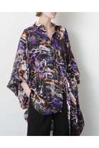 【ヒューエルミュージアム/hueLe Museum】の【STUMBLY】Printed Belted Bige Ste Shirts ブラック|ID:prp329100004606073