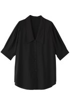 【リムアーク/RIM.ARK】のQuaker collar blouse/ブラウス 人気、トレンドファッション・服の通販 founy(ファニー) ファッション Fashion レディースファッション Fashion for Women トップス・カットソー Cut & Sew Tops シャツ・ブラウス・オフィスカジュアル Elegant Blouses & Button-Ups ショート Short, Short Length スリーブ Sleeve, Long Sleeve / Short Sleeve バランス Balance, Style Balance 秋 Autumn thumbnail ブラック|ID: prp329100004606075 ipo3291000000035676345