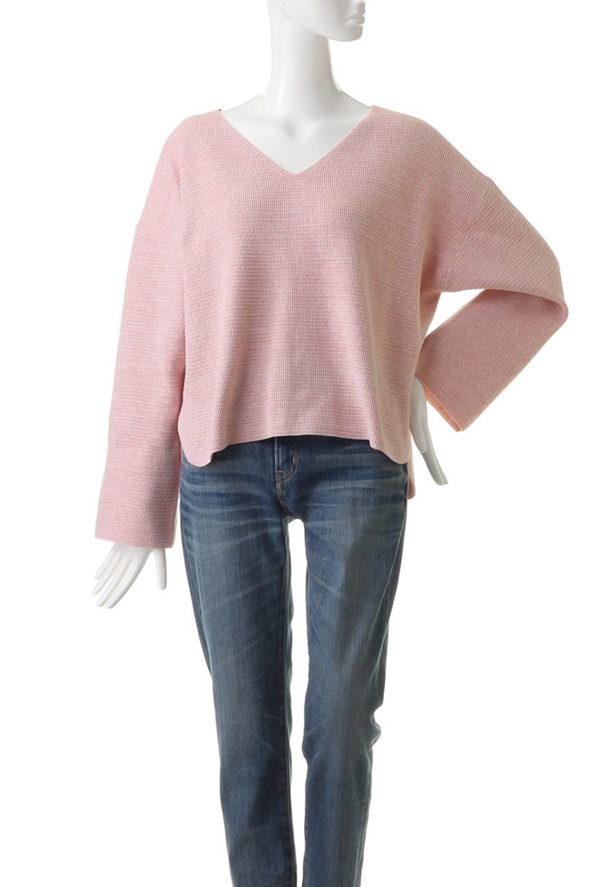 【マリリンムーン/MARILYN MOON】の【WALANCE】オーガニックコットンワッフルプルオーバー 人気、トレンドファッション・服の通販 founy(ファニー) 　ファッション　Fashion　レディースファッション　Fashion for Women　トップス・カットソー　Cut & Sew Tops　シャツ・ブラウス・オフィスカジュアル　Elegant Blouses & Button-Ups　ロングTシャツ・Tシャツ　Longline T-Shirts & Tees　カジュアルプルオーバー・ニットトップス　Pullovers & Knit Tops / Casual Pullovers　カットソー・ベーシックTシャツ　Cut-and-Sewn Tops / Stretch Tees & Basics　ショート　Short, Short Length　スリーブ　Sleeve, Long Sleeve / Short Sleeve　トレンド　Trend, Trending Now　ロング　Long, Long-Length　ワッフル　Waffle, Waffle Knit　other-2|ID: prp329100004606077 ipo3291000000034954585