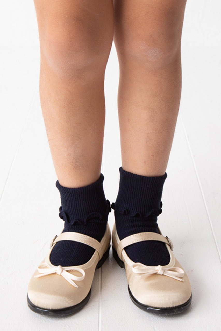 【ポプキンズ/POMPKINS / KIDS】の【KIDS】音符刺繍ソックス 人気、トレンドファッション・服の通販 founy(ファニー) 　ファッション　Fashion　キッズファッション　Fashion for Kids　おすすめ　Recommended / Our Picks　ソックス　Socks, Hosiery　フェミニン　Feminine, Girly　フリル　Frill, Ruffle　定番　Standard, Basic Item　other-3|ID: prp329100004606087 ipo3291000000032836066