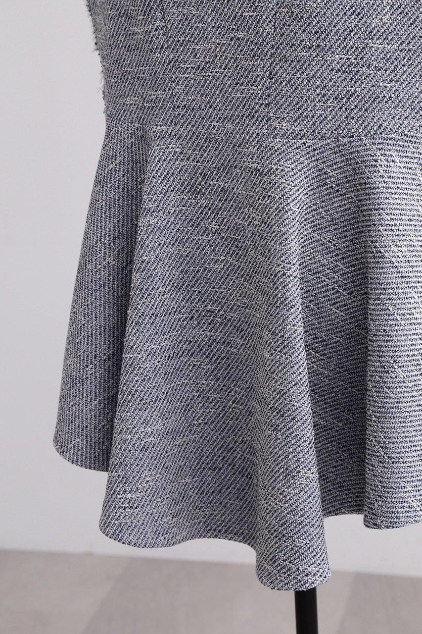 【ヒューエルミュージアム/hueLe Museum】の【STUMBLY】 Tweed Peplum Blouse 人気、トレンドファッション・服の通販 founy(ファニー) 　ファッション　Fashion　レディースファッション　Fashion for Women　トップス・カットソー　Cut & Sew Tops　キャミソール&ノースリーブ　Camisoles & Sleeveless Tops　シャツ・ブラウス・オフィスカジュアル　Elegant Blouses & Button-Ups　ノースリーブ　Sleeveless, No-Sleeve　フロント　Front, Front Design　ペプラム　Peplum, Flared Hem　other-7|ID: prp329100004606091 ipo3291000000032836210