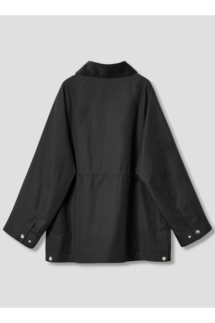 【アナイ/ANAYI】のコットンナイロンギャバ2WAYコート 人気、トレンドファッション・服の通販 founy(ファニー) 　ファッション　Fashion　レディースファッション　Fashion for Women　アウター　Coat / Outerwear Collection　コート・ロングコート・ピーコート　Long Coats, Peacoats & More　クラシカル　Classical, Vintage-Inspired　コーデュロイ　Corduroy, Cord Fabric　ショート　Short, Short Length　ストリング　String, Drawstring　トレンド　Trend, Trending Now　ドット　Polka Dot, Dot Pattern　フォルム　Silhouette, Form　ポケット　Pocket, Pocket Detail　新作・新入荷　New Arrivals / New In　other-2|ID: prp329100004606092 ipo3291000000032836241