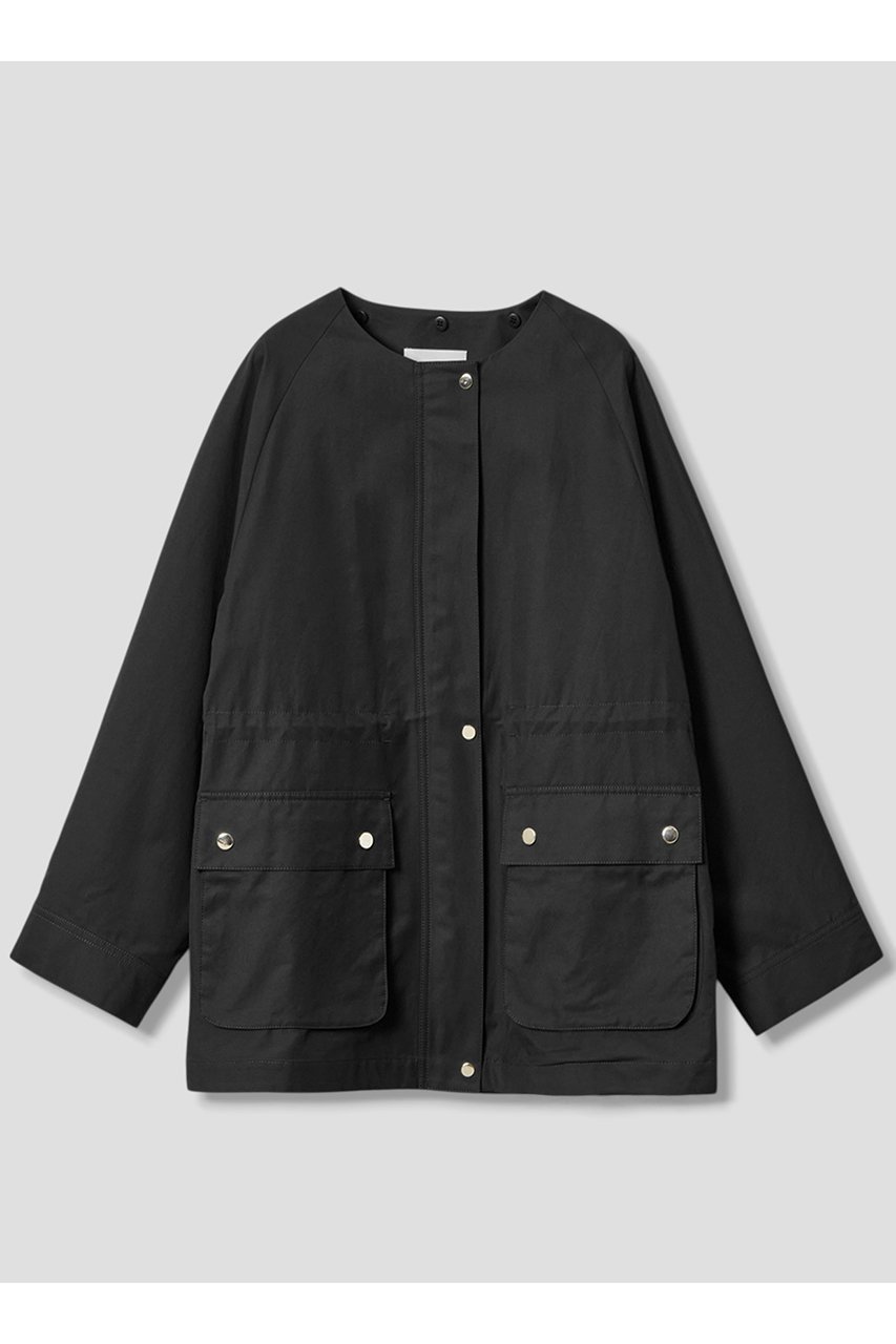 【アナイ/ANAYI】のコットンナイロンギャバ2WAYコート 人気、トレンドファッション・服の通販 founy(ファニー) 　ファッション　Fashion　レディースファッション　Fashion for Women　アウター　Coat / Outerwear Collection　コート・ロングコート・ピーコート　Long Coats, Peacoats & More　クラシカル　Classical, Vintage-Inspired　コーデュロイ　Corduroy, Cord Fabric　ショート　Short, Short Length　ストリング　String, Drawstring　トレンド　Trend, Trending Now　ドット　Polka Dot, Dot Pattern　フォルム　Silhouette, Form　ポケット　Pocket, Pocket Detail　新作・新入荷　New Arrivals / New In　other-3|ID: prp329100004606092 ipo3291000000032836247