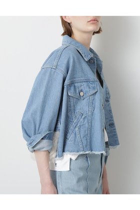 【ヒューエルミュージアム/hueLe Museum】の【STUMBLY】Fur Trim Combination Denim JK 人気、トレンドファッション・服の通販 founy(ファニー) ファッション Fashion レディースファッション Fashion for Women アウター Coat / Outerwear Collection レディースジャケット・軽アウター Jackets カットオフ Cut-Off Design クロップド Cropped, Short Length シンプル Simple, Minimal ジャケット Jacket, Outerwear デニム Denim, Jeans Material フェイクファー Faux Fur, Imitation Fur ポケット Pocket, Pocket Detail リメイク Remake, Reconstructed 新作・新入荷 New Arrivals / New In |ID:prp329100004606093