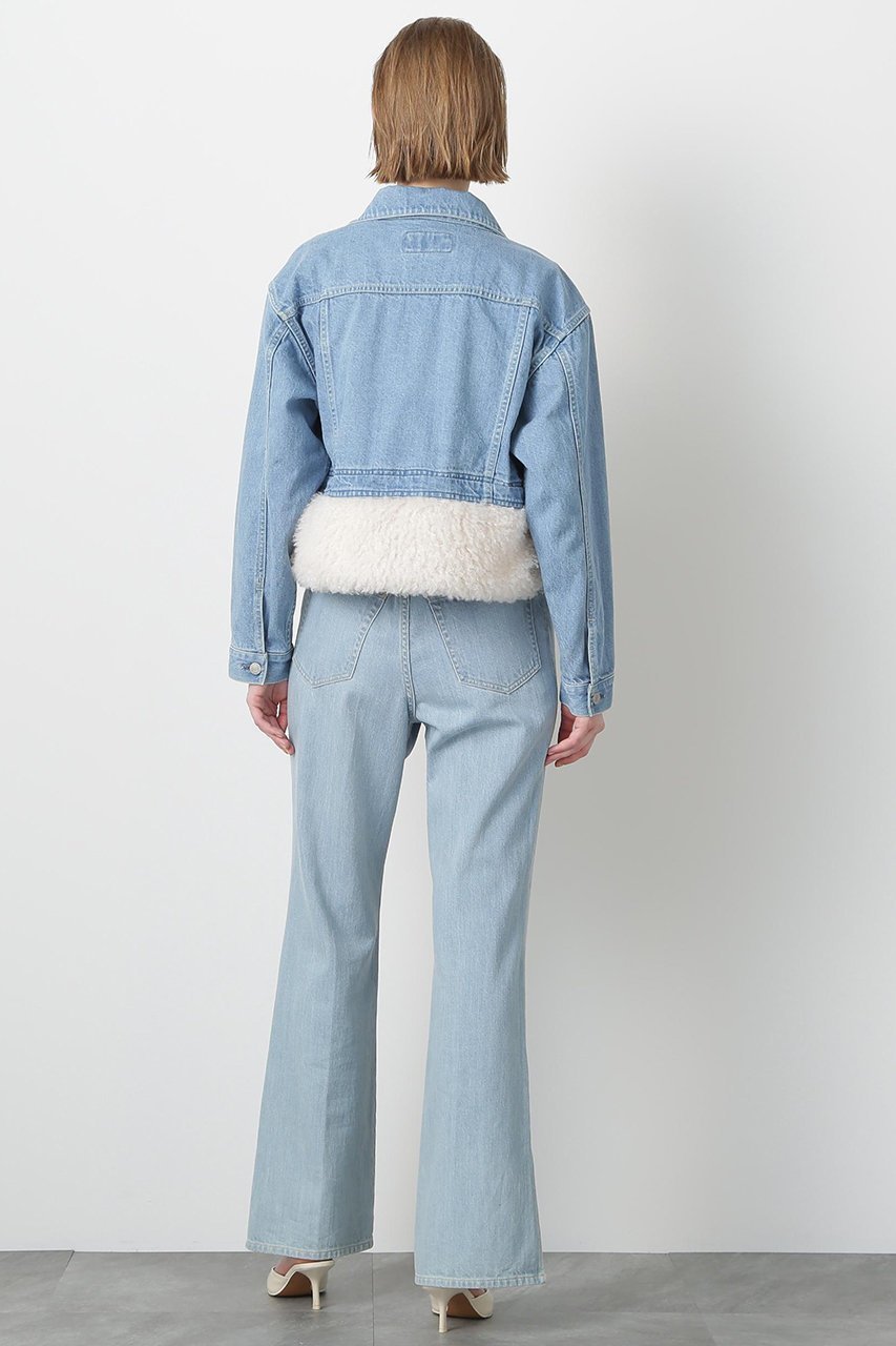 【ヒューエルミュージアム/hueLe Museum】の【STUMBLY】Fur Trim Combination Denim JK 人気、トレンドファッション・服の通販 founy(ファニー) 　ファッション　Fashion　レディースファッション　Fashion for Women　アウター　Coat / Outerwear Collection　レディースジャケット・軽アウター　Jackets　カットオフ　Cut-Off Design　クロップド　Cropped, Short Length　シンプル　Simple, Minimal　ジャケット　Jacket, Outerwear　デニム　Denim, Jeans Material　フェイクファー　Faux Fur, Imitation Fur　ポケット　Pocket, Pocket Detail　リメイク　Remake, Reconstructed　新作・新入荷　New Arrivals / New In　other-4|ID: prp329100004606093 ipo3291000000032950673