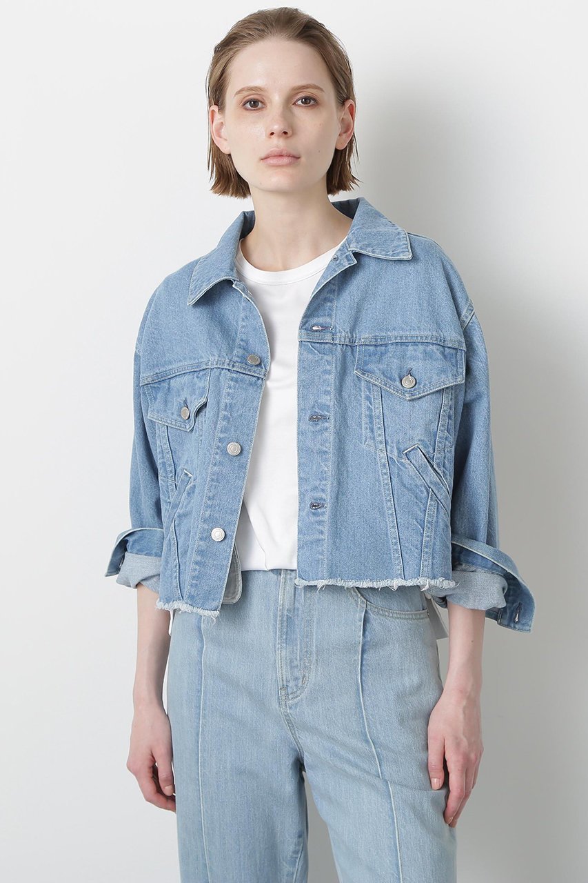 【ヒューエルミュージアム/hueLe Museum】の【STUMBLY】Fur Trim Combination Denim JK 人気、トレンドファッション・服の通販 founy(ファニー) 　ファッション　Fashion　レディースファッション　Fashion for Women　アウター　Coat / Outerwear Collection　レディースジャケット・軽アウター　Jackets　カットオフ　Cut-Off Design　クロップド　Cropped, Short Length　シンプル　Simple, Minimal　ジャケット　Jacket, Outerwear　デニム　Denim, Jeans Material　フェイクファー　Faux Fur, Imitation Fur　ポケット　Pocket, Pocket Detail　リメイク　Remake, Reconstructed　新作・新入荷　New Arrivals / New In　other-5|ID: prp329100004606093 ipo3291000000032950676
