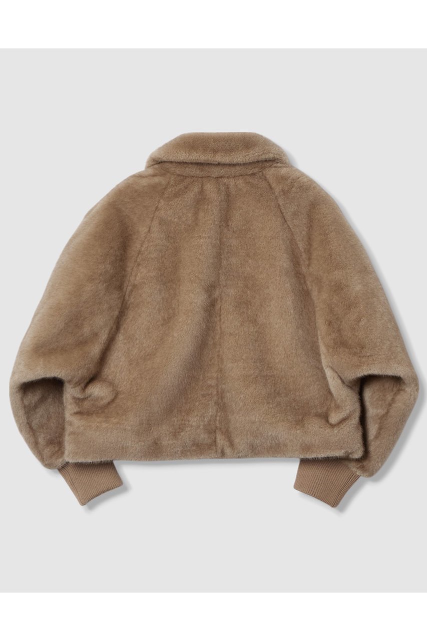【アナイ/ANAYI】のフェイクミンクファーブルゾン 人気、トレンドファッション・服の通販 founy(ファニー) 　ファッション　Fashion　レディースファッション　Fashion for Women　アウター　Coat / Outerwear Collection　レディースジャケット・軽アウター　Jackets　ブルゾンジャケット・スポーティアウター　Blouson Jackets　コンパクト　Compact, Small Size　ジャケット　Jacket, Outerwear　ダウン　Down, Puffer　バランス　Balance, Style Balance　ブルゾン　Blouson, Bomber Jacket　リアル　Real, Realistic　other-2|ID: prp329100004606095 ipo3291000000032836416