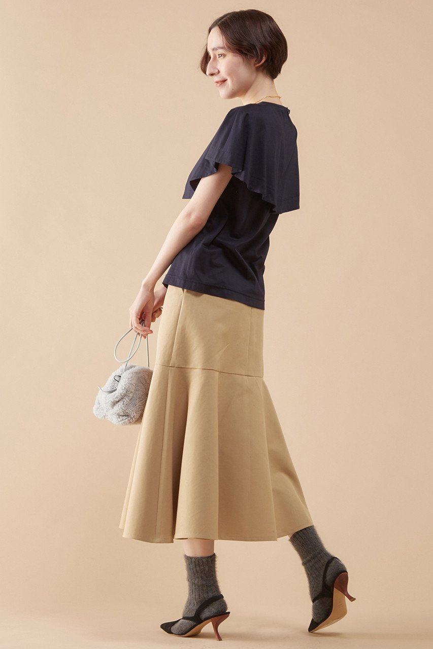 【マルティニーク/martinique】のワイドカラープルオーバー 人気、トレンドファッション・服の通販 founy(ファニー) 　ファッション　Fashion　レディースファッション　Fashion for Women　トップス・カットソー　Cut & Sew Tops　シャツ・ブラウス・オフィスカジュアル　Elegant Blouses & Button-Ups　ロングTシャツ・Tシャツ　Longline T-Shirts & Tees　カジュアルプルオーバー・ニットトップス　Pullovers & Knit Tops / Casual Pullovers　カットソー・ベーシックTシャツ　Cut-and-Sewn Tops / Stretch Tees & Basics　ショート　Short, Short Length　スリーブ　Sleeve, Long Sleeve / Short Sleeve　ドレープ　Drape, Draping Fabric　ノースリーブ　Sleeveless, No-Sleeve　フレンチ　French, French Style　ワイド　Wide, Wide Fit　エレガント 上品　Elegant　other-6|ID: prp329100004606098 ipo3291000000032836494