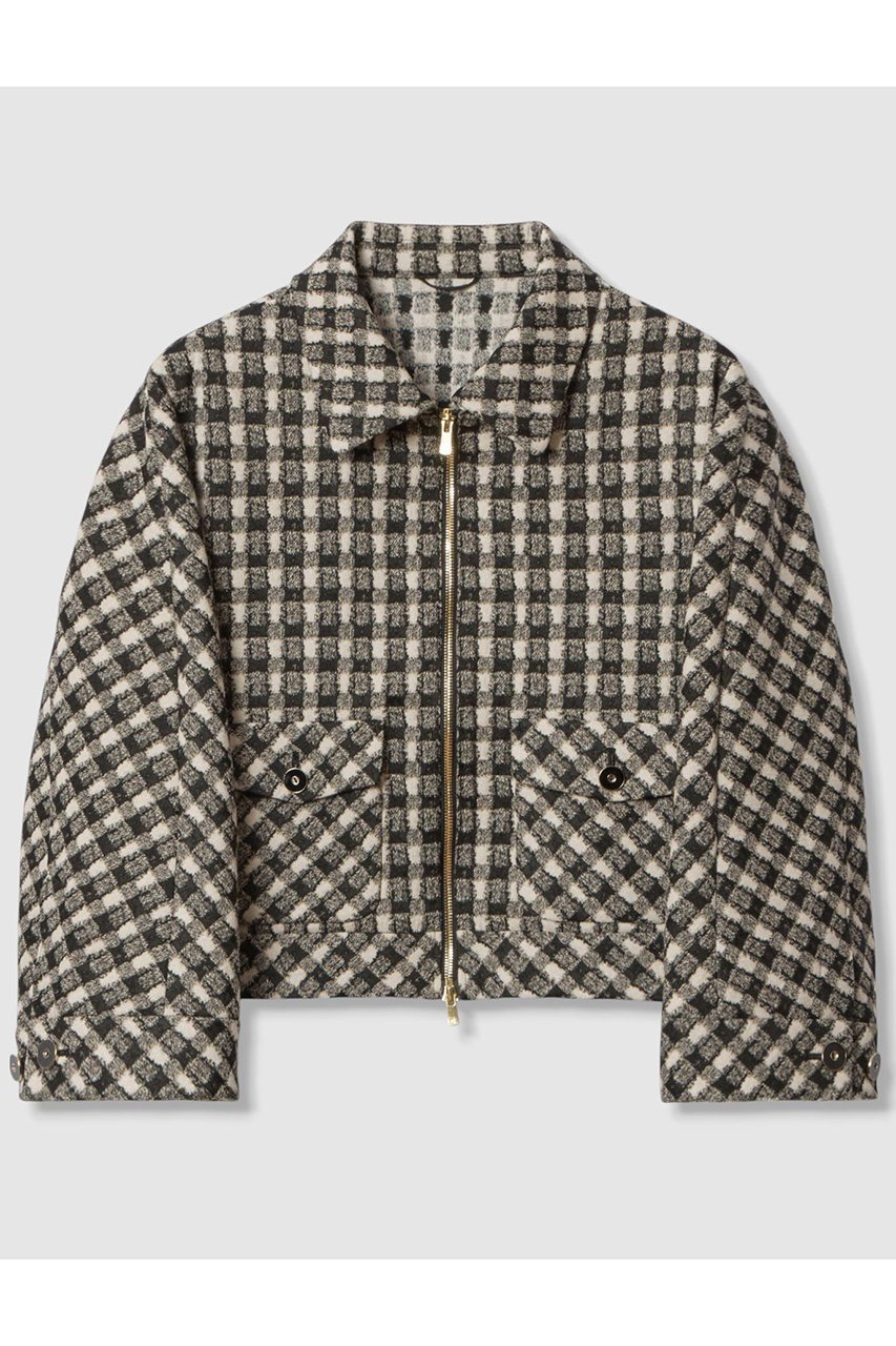 【アナイ/ANAYI】のツイーディージャガードポケットブルゾン インテリア・キッズ・メンズ・レディースファッション・服の通販 founy(ファニー) 　ファッション　Fashion　レディースファッション　Fashion for Women　アウター　Coat / Outerwear Collection　レディースジャケット・軽アウター　Jackets　ブルゾンジャケット・スポーティアウター　Blouson Jackets　おすすめ　Recommended / Our Picks　インナー　Innerwear　キュロット　Culottes, Wide Shorts　ジャカード／ジャガード　Jacquard, Woven Pattern　ジャケット　Jacket, Outerwear　ストレッチ　Stretch, Stretchy Fabric　セットアップ　Set-Up, Coordinated Outfit　ツイード　Twill, Twill Weave　ブルゾン　Blouson, Bomber Jacket　A/W・秋冬　Autumn/Winter　ベージュ|ID: prp329100004606099 ipo3291000000032836517