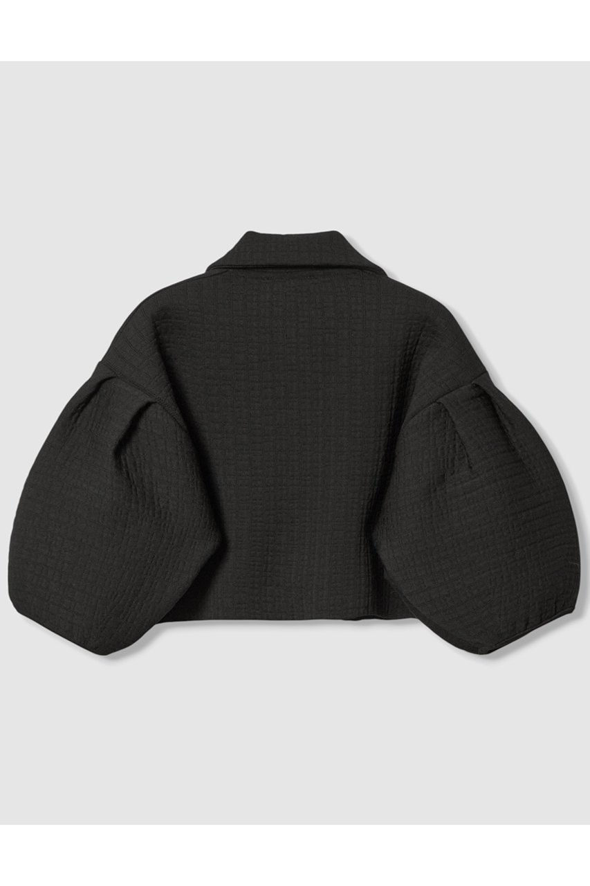 【アルアバイル/allureville】の【Loulou Willoughby】ダブルジャガードパフニットジャケット 人気、トレンドファッション・服の通販 founy(ファニー) 　ファッション　Fashion　レディースファッション　Fashion for Women　アウター　Coat / Outerwear Collection　レディースジャケット・軽アウター　Jackets　アンティーク　Antique-Inspired　クラシカル　Classical, Vintage-Inspired　コンパクト　Compact, Small Size　ジャカード／ジャガード　Jacquard, Woven Pattern　ジャケット　Jacket, Outerwear　スリーブ　Sleeve, Long Sleeve / Short Sleeve　ダブル　Double, Double-Breasted　モダン　Modern, Contemporary　新作・新入荷　New Arrivals / New In　other-2|ID: prp329100004606101 ipo3291000000032836583