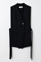 【エンフォルド/ENFOLD】のCACHE-COEUR OPEN VEST/ベスト 人気、トレンドファッション・服の通販 founy(ファニー) ファッション Fashion レディースファッション Fashion for Women アウター Coat / Outerwear Collection レディースジャケット・軽アウター Jackets ジャケット Jacket, Outerwear スーツ Suit, Formalwear ダブル Double, Double-Breasted ベスト Vest, Waistcoat エレガント 上品 Elegant |ID:prp329100004606104