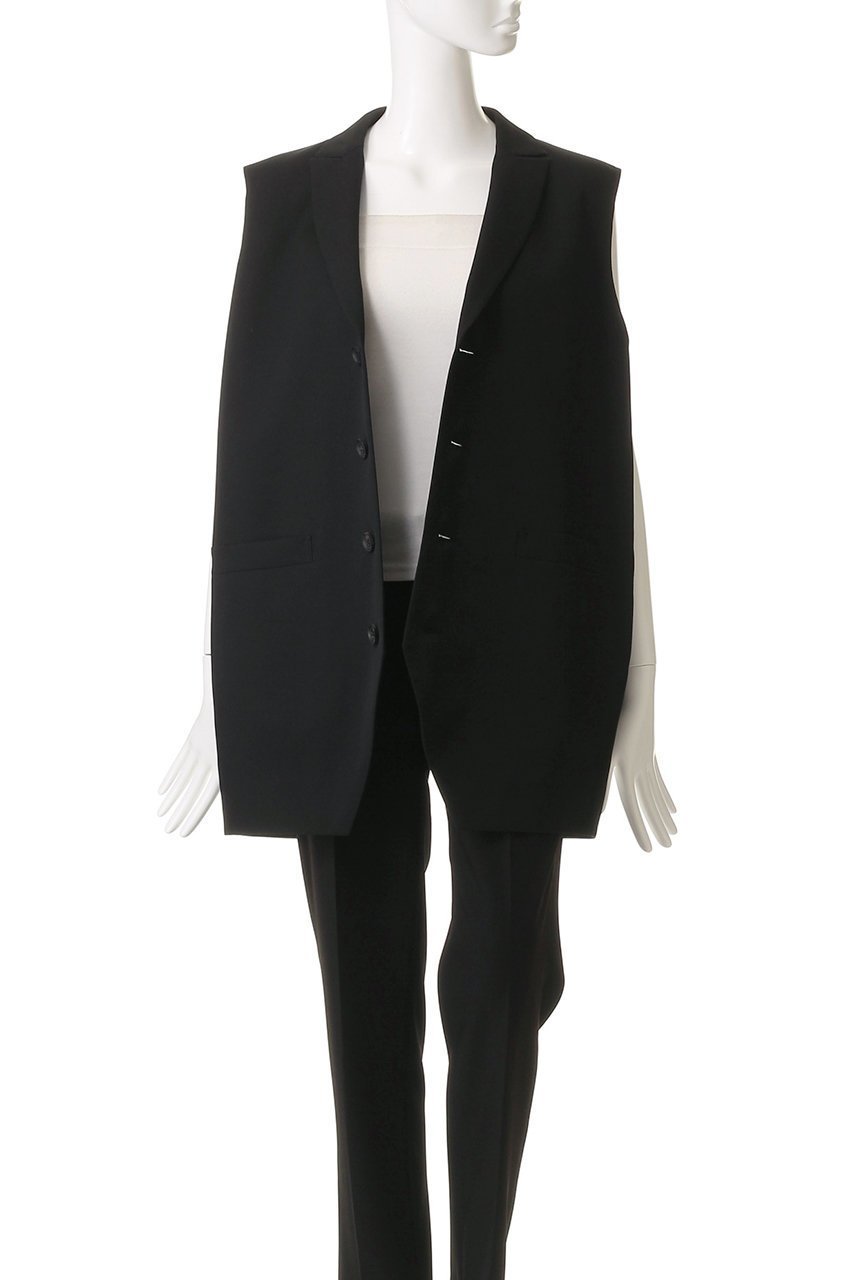 【ニアー ニッポン/near.nippon】のウール テーラードジレ 人気、トレンドファッション・服の通販 founy(ファニー) 　ファッション　Fashion　レディースファッション　Fashion for Women　アウター　Coat / Outerwear Collection　レディースジャケット・軽アウター　Jackets　2025年　2025　2025-2026秋冬・A/W　Autumn/Winter 2025–26 AW25–26　カットソー　Cut and Sewn Top　ジャケット　Jacket, Outerwear　スリーブ　Sleeve, Long Sleeve / Short Sleeve　ツイル　Twist, Twisted Detail　フレンチ　French, French Style　ベスト　Vest, Waistcoat　マニッシュ　Mannish, Boyish　リラックス　Relax, Relaxed Fit　ワッシャー　Washer, Crinkled Finish　A/W・秋冬　Autumn/Winter　other-7|ID: prp329100004606106 ipo3291000000032836943