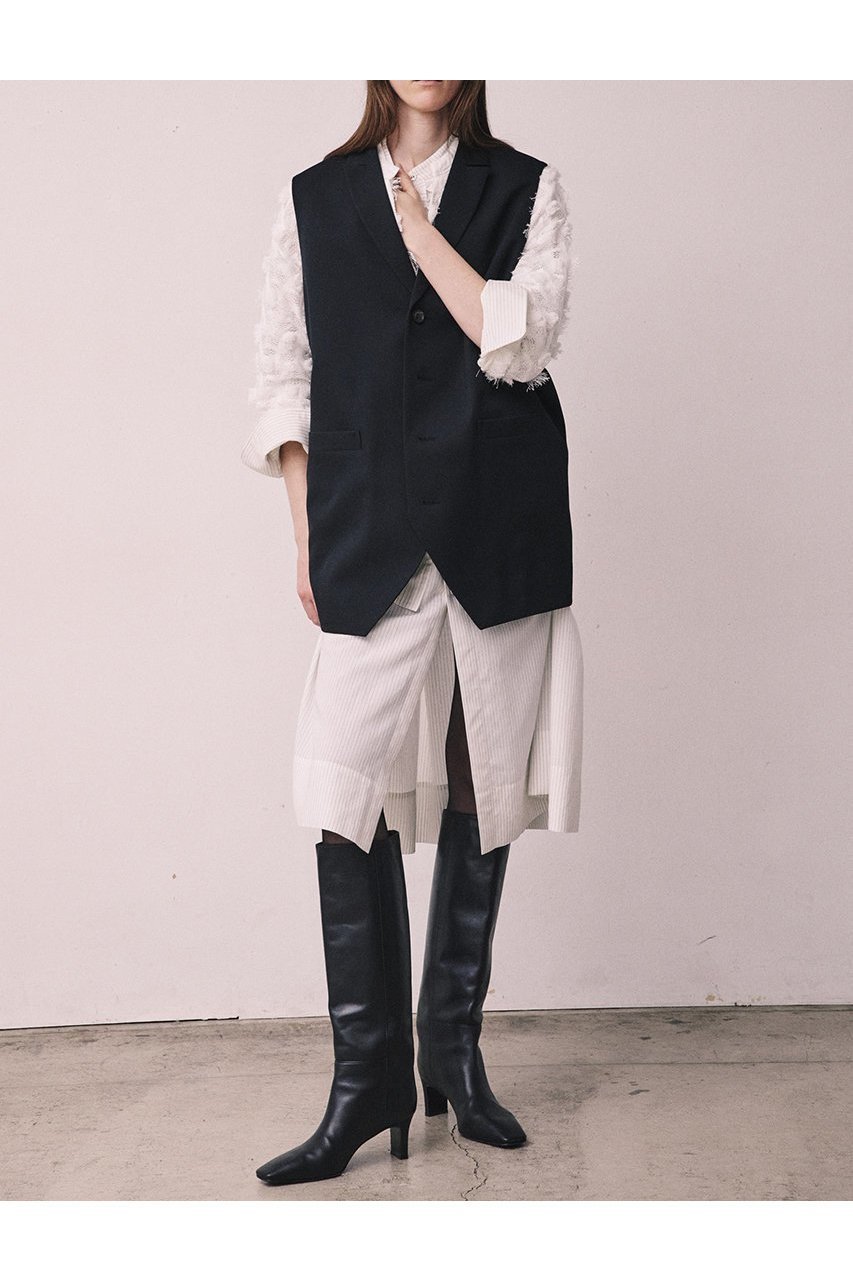 【ニアー ニッポン/near.nippon】のウール テーラードジレ 人気、トレンドファッション・服の通販 founy(ファニー) 　ファッション　Fashion　レディースファッション　Fashion for Women　アウター　Coat / Outerwear Collection　レディースジャケット・軽アウター　Jackets　2025年　2025　2025-2026秋冬・A/W　Autumn/Winter 2025–26 AW25–26　カットソー　Cut and Sewn Top　ジャケット　Jacket, Outerwear　スリーブ　Sleeve, Long Sleeve / Short Sleeve　ツイル　Twist, Twisted Detail　フレンチ　French, French Style　ベスト　Vest, Waistcoat　マニッシュ　Mannish, Boyish　リラックス　Relax, Relaxed Fit　ワッシャー　Washer, Crinkled Finish　A/W・秋冬　Autumn/Winter　other-8|ID: prp329100004606106 ipo3291000000032836949