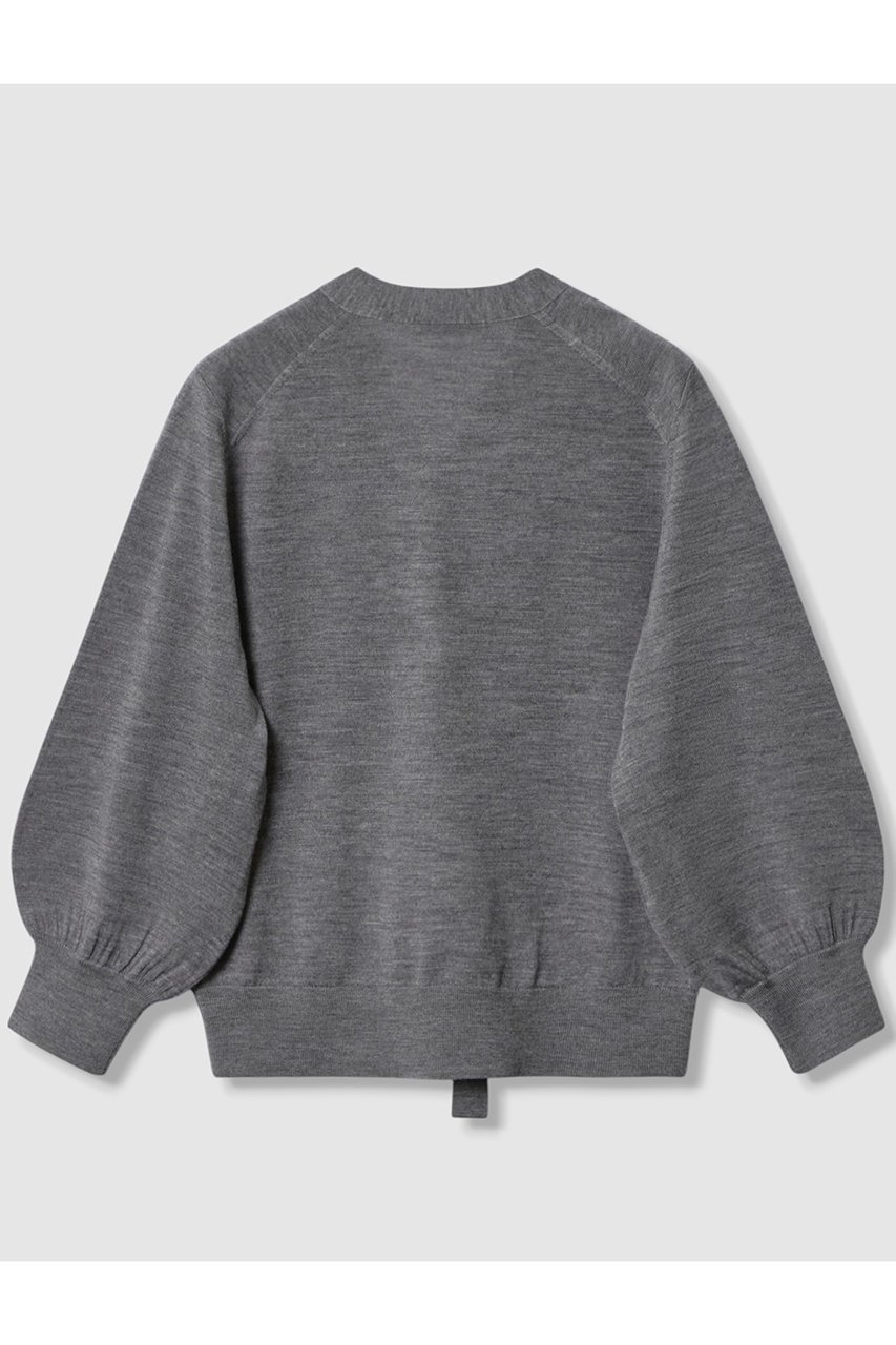 【アナイ/ANAYI】のエキストラファインメリノタイ付きVネック プルオーバー 人気、トレンドファッション・服の通販 founy(ファニー) 　ファッション　Fashion　レディースファッション　Fashion for Women　トップス・カットソー　Cut & Sew Tops　ニット　Knit Tops & Sweaters　カジュアルプルオーバー・ニットトップス　Pullovers & Knit Tops / Casual Pullovers　Vネックトップス　V-Neck Tops / V-Cut Neckline Shirts　おすすめ　Recommended / Our Picks　なめらか　Smooth, Silky Texture　ギャザー　Gathered, Ruffled　セットアップ　Set-Up, Coordinated Outfit　フェミニン　Feminine, Girly　リボン　Ribbon, Bow　新作・新入荷　New Arrivals / New In　other-2|ID: prp329100004606118 ipo3291000000032837536