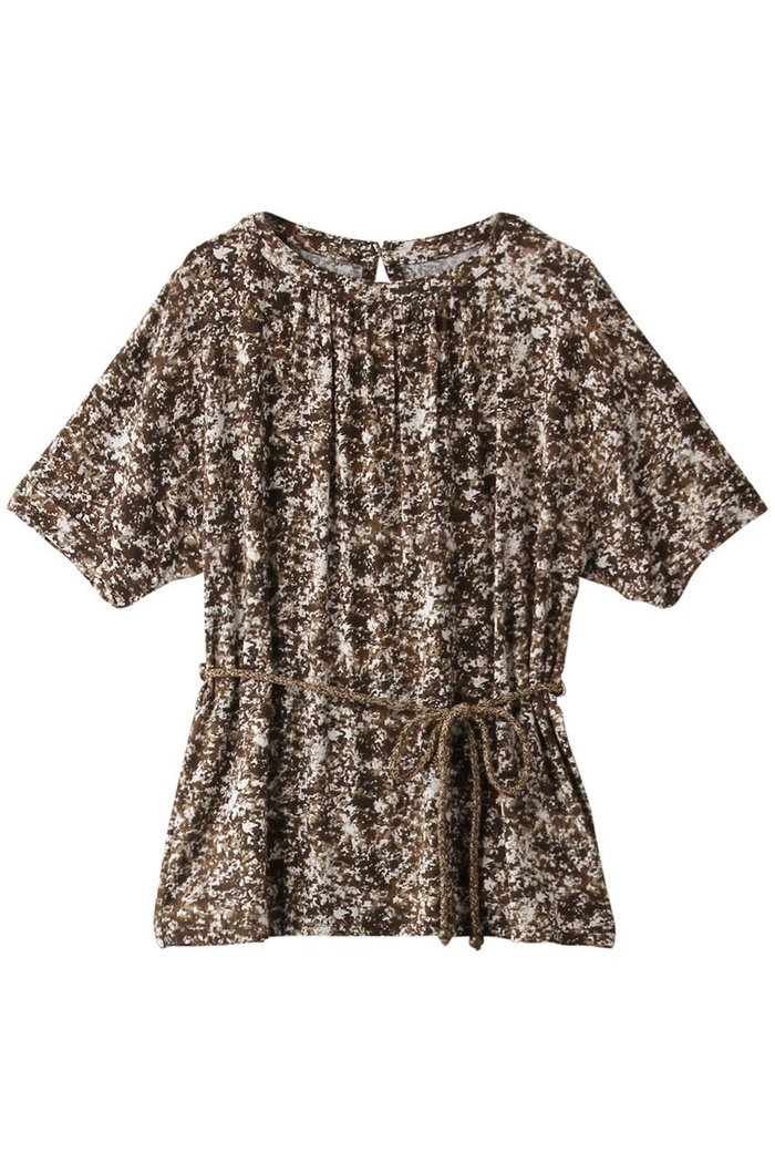 【スリー ドッツ/three dots】のTravel line top/tie/トップス インテリア・キッズ・メンズ・レディースファッション・服の通販 founy(ファニー) https://founy.com/ ファッション Fashion レディースファッション Fashion for Women トップス・カットソー Cut & Sew Tops シャツ・ブラウス・オフィスカジュアル Elegant Blouses & Button-Ups ロングTシャツ・Tシャツ Longline T-Shirts & Tees カットソー・ベーシックTシャツ Cut-and-Sewn Tops / Stretch Tees & Basics 旅行 Travel ショート Short, Short Length シンプル Simple, Minimal ストリング String, Drawstring スリーブ Sleeve, Long Sleeve / Short Sleeve フィット Fit, Slim Fit フェミニン Feminine, Girly ブラウジング Blouson Silhouette, Cinched Waist プリント Print, Printed Pattern リラックス Relax, Relaxed Fit |ID: prp329100004606120 ipo3291000000035922771