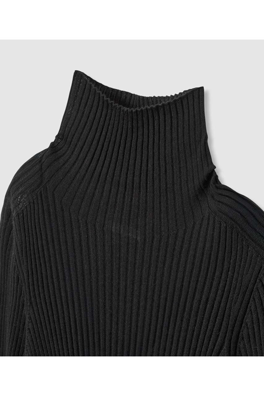 【アナイ/ANAYI】のシアーウールハイネック プルオーバー 人気、トレンドファッション・服の通販 founy(ファニー) 　ファッション　Fashion　レディースファッション　Fashion for Women　トップス・カットソー　Cut & Sew Tops　ニット　Knit Tops & Sweaters　カジュアルプルオーバー・ニットトップス　Pullovers & Knit Tops / Casual Pullovers　シアー　Sheer, See-Through　ハイネック　High Neck, Mock Neck　エレガント 上品　Elegant　other-3|ID: prp329100004606121 ipo3291000000032837613