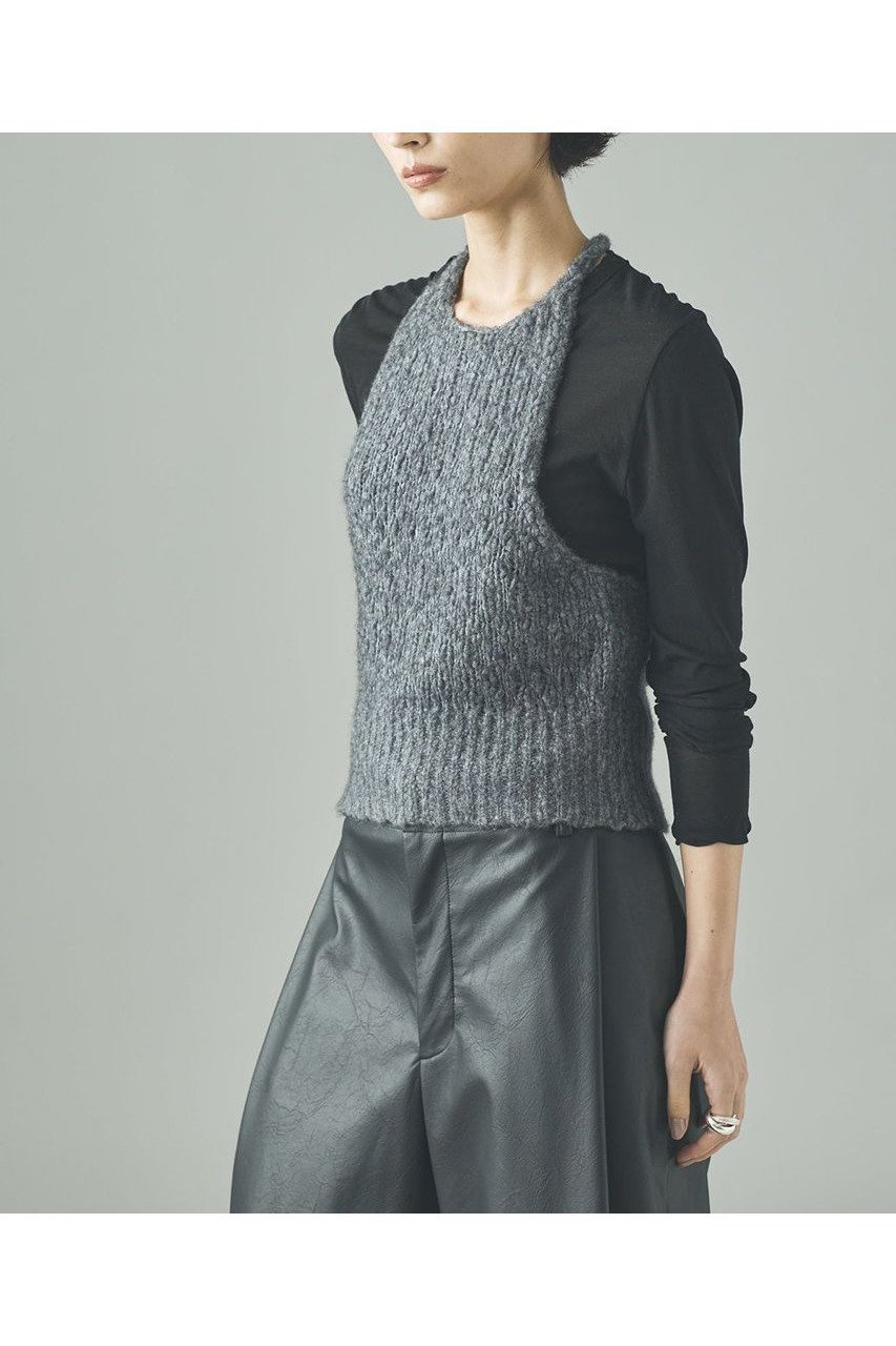 【カレンソロジー/Curensology】のホルターネックニットプルオーバー 人気、トレンドファッション・服の通販 founy(ファニー) 　ファッション　Fashion　レディースファッション　Fashion for Women　トップス・カットソー　Cut & Sew Tops　ニット　Knit Tops & Sweaters　カジュアルプルオーバー・ニットトップス　Pullovers & Knit Tops / Casual Pullovers　カットソー　Cut and Sewn Top　ハンド　Hand, Handmade　新作・新入荷　New Arrivals / New In　other-2|ID: prp329100004606122 ipo3291000000032837658