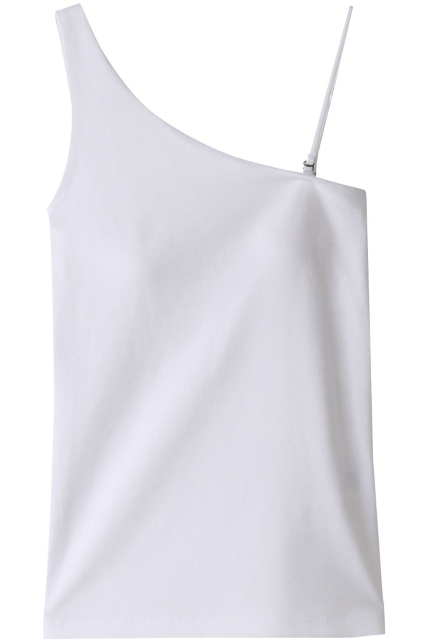【スタニングルアー/STUNNING LURE】のワンショルダータンク 人気、トレンドファッション・服の通販 founy(ファニー) 　ファッション　Fashion　レディースファッション　Fashion for Women　トップス・カットソー　Cut & Sew Tops　キャミソール&ノースリーブ　Camisoles & Sleeveless Tops　シャツ・ブラウス・オフィスカジュアル　Elegant Blouses & Button-Ups　ロングTシャツ・Tシャツ　Longline T-Shirts & Tees　カットソー・ベーシックTシャツ　Cut-and-Sewn Tops / Stretch Tees & Basics　おすすめ　Recommended / Our Picks　キャミソール　Camisole, Spaghetti Strap Top　ストレッチ　Stretch, Stretchy Fabric　タンク　Tank Top, Sleeveless Top　トレンド　Trend, Trending Now　ラップ　Wrap, Wrap Design　 other-1|ID: prp329100004606123 ipo3291000000032837675
