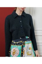 【アルアバイル/allureville】の【Loulou Willoughby】デュアルレイヤード 人気、トレンドファッション・服の通販 founy(ファニー) ファッション Fashion レディースファッション Fashion for Women トップス・カットソー Cut & Sew Tops ニット Knit Tops & Sweaters カーディガン・羽織り Layered Style Cardigans カーディガン Cardigan, Knitwear ジャケット Jacket, Outerwear ロング Long, Long-Length 新作・新入荷 New Arrivals / New In 羽織 Haori, Light Jacket thumbnail ブラック|ID: prp329100004606124 ipo3291000000032837694