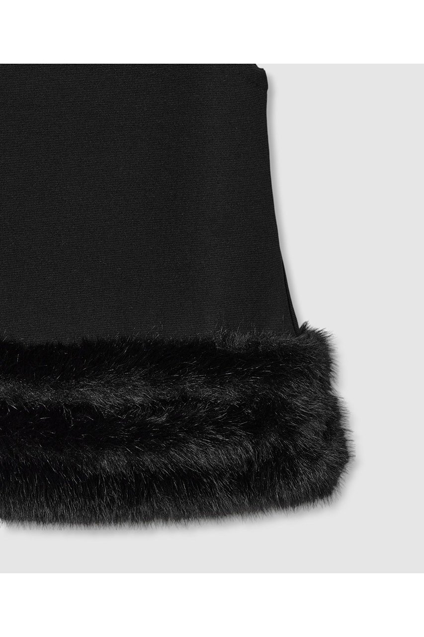 【アルアバイル/allureville】の【Loulou Willoughby】ヘムファープルオーバー 人気、トレンドファッション・服の通販 founy(ファニー) 　ファッション　Fashion　レディースファッション　Fashion for Women　トップス・カットソー　Cut & Sew Tops　ニット　Knit Tops & Sweaters　カジュアルプルオーバー・ニットトップス　Pullovers & Knit Tops / Casual Pullovers　シンプル　Simple, Minimal　バランス　Balance, Style Balance　フェイクファー　Faux Fur, Imitation Fur　ヘムライン　Hemline, Bottom Cut　ボトム　Bottoms, Lower Wear　ミラノリブ　Milano Rib, Milano Stitch　新作・新入荷　New Arrivals / New In　other-4|ID: prp329100004606126 ipo3291000000032837813