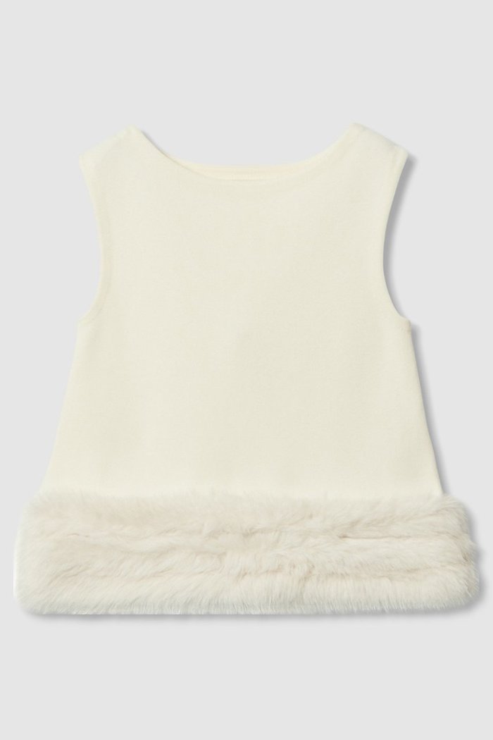 【アルアバイル/allureville】の【Loulou Willoughby】ヘムファープルオーバー インテリア・キッズ・メンズ・レディースファッション・服の通販 founy(ファニー) https://founy.com/ ファッション Fashion レディースファッション Fashion for Women トップス・カットソー Cut & Sew Tops ニット Knit Tops & Sweaters カジュアルプルオーバー・ニットトップス Pullovers & Knit Tops / Casual Pullovers シンプル Simple, Minimal バランス Balance, Style Balance フェイクファー Faux Fur, Imitation Fur ヘムライン Hemline, Bottom Cut ボトム Bottoms, Lower Wear ミラノリブ Milano Rib, Milano Stitch |ID: prp329100004606126 ipo3291000000035964193