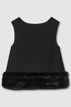 【アルアバイル/allureville】の【Loulou Willoughby】ヘムファープルオーバー ブラック|ID:prp329100004606126