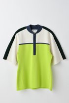 【エンフォルド/ENFOLD】のZIP BICOLOR PULLOVER/プルオーバー 人気、トレンドファッション・服の通販 founy(ファニー) ファッション Fashion レディースファッション Fashion for Women トップス・カットソー Cut & Sew Tops ニット Knit Tops & Sweaters カジュアルプルオーバー・ニットトップス Pullovers & Knit Tops / Casual Pullovers おすすめ Recommended / Our Picks エレガント 上品 Elegant シンプル Simple, Minimal スーツ Suit, Formalwear セットアップ Set-Up, Coordinated Outfit thumbnail グリーン|ID: prp329100004606131 ipo3291000000032838002